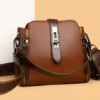 High-quality Messenger Bags For Women Luxury Crossbody Shoulder Bags Female(Brown)