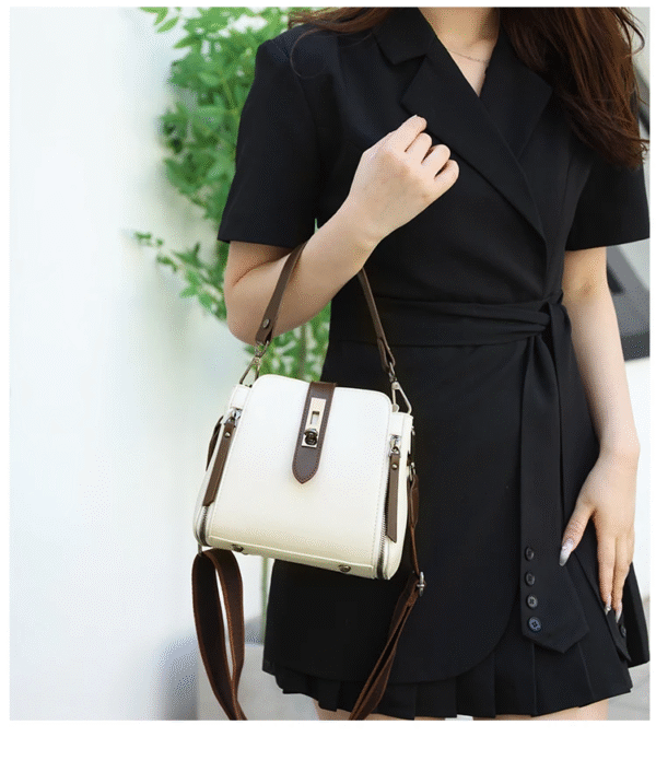 High-quality Messenger Bags For Women Luxury Crossbody Shoulder Bags Female(Wite)