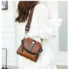 High-quality Messenger Bags For Women Luxury Crossbody Shoulder Bags Female(Brown)